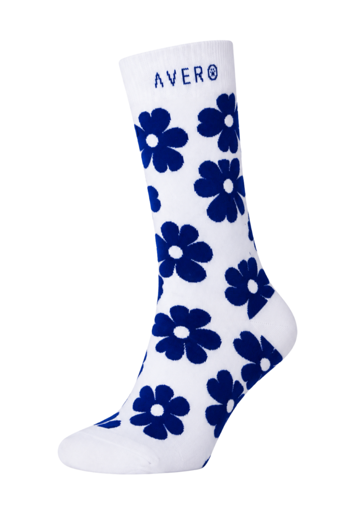 Blue bloom kojinės